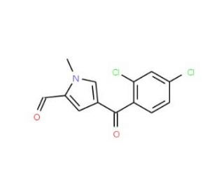4-(2,4-Dichlorobenzoyl)-1-methyl-1H-pyrrole-2-carbaldehyde - chemical structure image