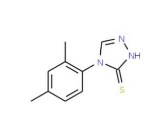 4-(2,4-dimethylphenyl)-4H-1,2,4-triazole-3-thiol (CAS 66297-59-4) - chemical structure image
