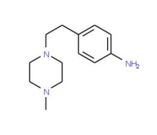 4-[2-(4-Methyl-piperazin-1-yl)-ethyl]-phenylamine (CAS 262368-48-9) - chemical structure image