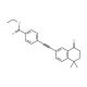 4-[2-(5,6,7,8-Tetrahydro-5,5-dimethyl-8-oxo-2-naphthalenyl)ethynyl]benzoic Acid Ethyl Ester (CAS 166978-49-0) - chemical stru