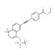 4-[2-[5,6-Dihydro-5,5-dimethyl-8-[[(trifluoromethyl)sulfonyl]oxy]-2-naphthalenyl]ethynyl]benzoic Acid Ethyl Ester (CAS 171568