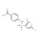 4-(2,5-Dichloro-thiophene-3-sulfonylamino)-benzoic acid - chemical structure image