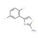 4-(2,5-Difluoro-phenyl)-thiazol-2-ylamine - chemical structure image