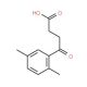 4-(2,5-Dimethyl-phenyl)-4-oxo-butyric acid (CAS 5394-59-2) - chemical structure image