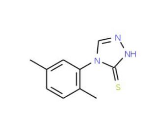 4-(2,5-dimethylphenyl)-4H-1,2,4-triazole-3-thiol - chemical structure image
