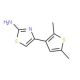 4-(2,5-dimethylthien-3-yl)-1,3-thiazol-2-amine (CAS 436152-83-9) - chemical structure image