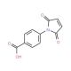 4-(2,5-Dioxo-2,5-dihydropyrrol-1-yl)benzoic acid (CAS 17057-04-4) - chemical structure image