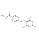 4-(2,6-Dibromo-4-methyl-phenoxymethyl)-benzoic acid hydrazide - chemical structure image