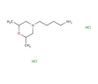 4-(2,6-dimethylmorpholin-4-yl)butan-1-amine dihydrochloride - chemical structure image