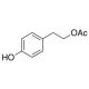 4-(2-Acetoxy-ethyl)phenol 的分子结构, CAS编号: 58556-55-1 4-(2-Acetoxy-ethyl)phenol (CAS 58556-55-1) - chemical structure image