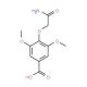 4-(2-amino-2-oxoethoxy)-3,5-dimethoxybenzoic acid - chemical structure image