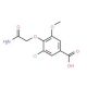 4-(2-amino-2-oxoethoxy)-3-chloro-5-methoxybenzoic acid - chemical structure image