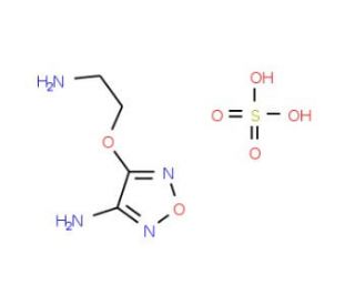 4-(2-Amino-ethoxy)-furazan-3-ylamine sulfate - chemical structure image