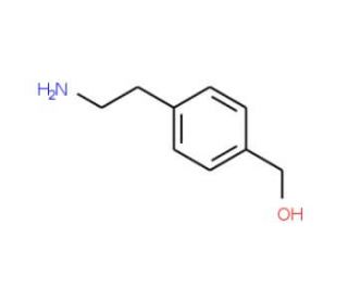 [4-(2-Amino-ethyl)-phenyl]-methanol (CAS 64353-30-6) - chemical structure image