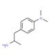 [4-(2-Amino-propyl)-phenyl]-dimethyl-amine - chemical structure image