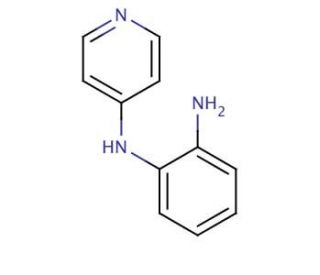4-(2-Aminoanilino)pyridine (CAS 65053-26-1) - chemical structure image