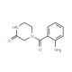 4-(2-Aminobenzoyl)-2-piperazinone (CAS 671794-74-4) - chemical structure image