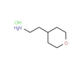 4-(2-Aminoethyl)tetrahydropyran, HCl (CAS 389621-77-6) - chemical structure image