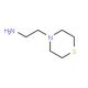4-(2-Aminoethyl)thiomorpholine (CAS 53515-36-9) - chemical structure image