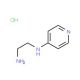 4-(2-Aminoethylamino)-pyridine hydrochloride (CAS 64281-29-4) - chemical structure image