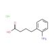 4-(2-Aminophenyl)butyric Acid, Hydrochloride (CAS 56182-28-6) - chemical structure image