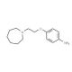 4-(2-Azepan-1-yl-ethoxy)-phenylamine (CAS 869948-07-2) - chemical structure image