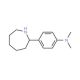 4-(2-Azepanyl)-N,N-dimethylaniline (CAS 383128-95-8) - chemical structure image