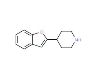 4-(2-Benzofuranyl)-piperidine (CAS 54477-05-3) - chemical structure image