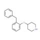 4-(2-Benzylphenoxy)piperidine - chemical structure image