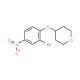 4-(2-Bromo-4-nitrophenoxy)tetrahydro-2H-pyran (CAS 1072944-62-7) - chemical structure image