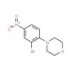 4-(2-Bromo-4-nitrophenyl)morpholine (CAS 477846-96-1) - chemical structure image