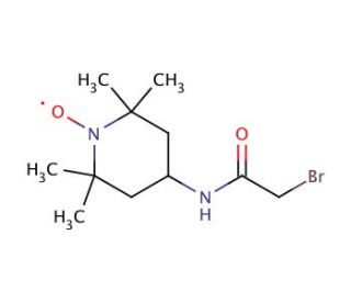 4-(2-Bromoacetamido)-TEMPO (CAS 24567-97-3) - chemical structure image