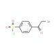 4-(2-Bromoacetyl)benzenesulfonyl chloride (CAS 5038-59-5) - chemical structure image
