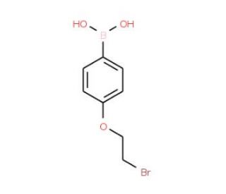 4-(2-Bromoethoxy)benzeneboronic acid (CAS 913836-06-3) - chemical structure image