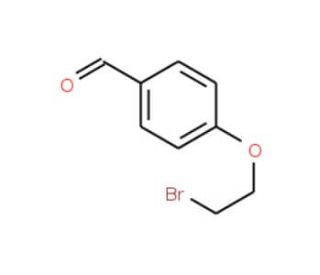 4-(2-Bromoethoxy)benzenecarbaldehyde (CAS 52191-15-8) - chemical structure image