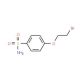 4-(2-bromoethoxy)benzenesulfonamide (CAS 125174-28-9) - chemical structure image
