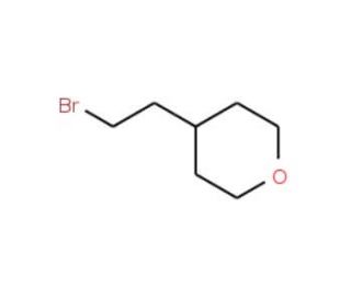 4-(2-Bromoethyl)-tetrahydropyran (CAS 4677-20-7) - chemical structure image