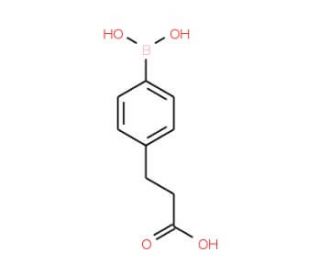 4-(2-Carboxyethyl)benzeneboronic acid (CAS 166316-48-9) - chemical structure image