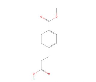 4-(2-Carboxyethyl)benzoic Acid Methyl Ester (CAS 151937-09-6) - chemical structure image