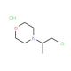 4-(2-Chloro-1-methylethyl)morpholine hydrochloride - chemical structure image