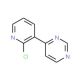4-(2-Chloro-3-pyridinyl)pyrimidine (CAS 870221-17-3) - chemical structure image