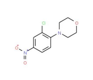 4-(2-Chloro-4-nitro-phenyl)-morpholine (CAS 55435-71-7) - chemical structure image