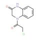 4-(2-Chloro-acetyl)-3,4-dihydro-1H-quinoxalin-2-one (CAS 436088-67-4) - chemical structure image