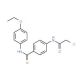 4-(2-Chloro-acetylamino)-N-(4-ethoxy-phenyl)-benzamide - chemical structure image