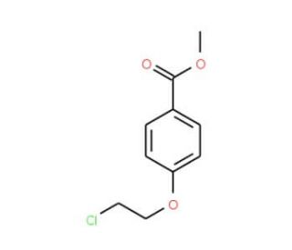 4-(2-Chloro-ethoxy)-benzoic acid methyl ester - chemical structure image