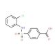 4-(2-Chloro-phenylsulfamoyl)-benzoic acid - chemical structure image