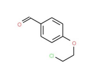 4-(2-Chloroethoxy)benzaldehyde (CAS 54373-15-8) - chemical structure image