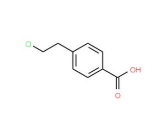 4-(2-Chloroethyl)benzoic acid (CAS 20849-78-9) - chemical structure image