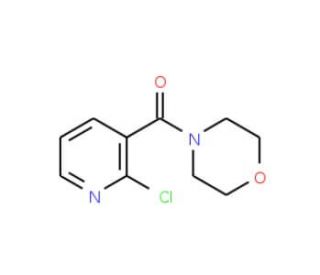 4-(2-Chloronicotinoyl)morpholine (CAS 53062-98-9) - chemical structure image