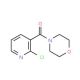 4-(2-Chloronicotinoyl)morpholine (CAS 53062-98-9) - chemical structure image